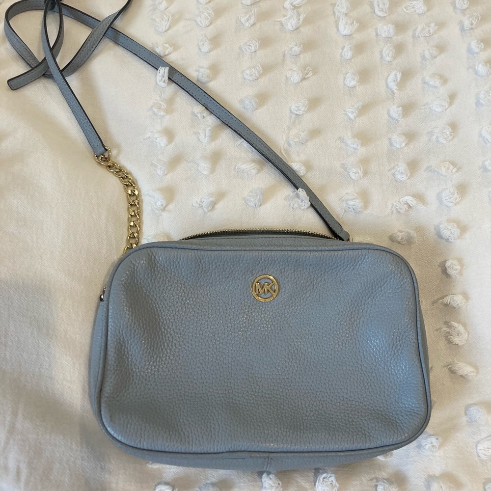 Light blue Michael kors crossbody